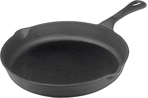 VICTOR CW720 Victor Cast Iron Skillet, 11.5-inch, Black, 45x30.5x5 cm