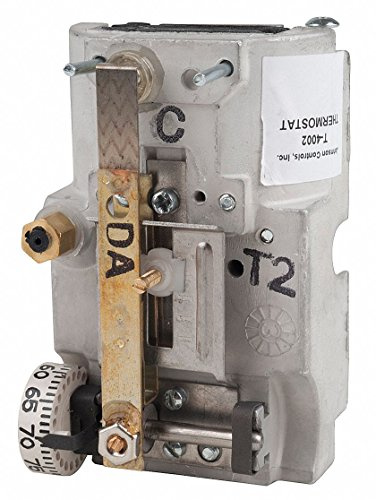 Johnson Controls - T4002-201 T-4002-201 Single Temperature High Volume Output Thermostat, Direct Acting, Horizontal Mounting