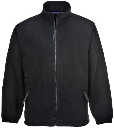 Portwest F400 Comfort Argyll Heavy Fleece Black, Medium