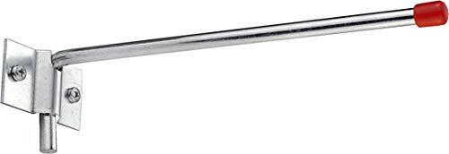 Connex Wandhaken 200 x 60 mm - Belastbar bis 15 kg - Klappbar - Mit schützender Gummikappe - verzinkt / Universalhaken / Montagehaken für Garage / Werkstatthaken / Ordnungshelfer / DY222028 | Belastbar bis 15 kg – Klappbar – Mit schützender Gummikappe – Montagehaken für Garage – Werkstatthaken – Ordnungshelfer