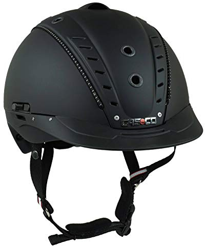Casco Reithelm VG1 Mistrall-2, schwarz matt, L/XL (60-63 cm)