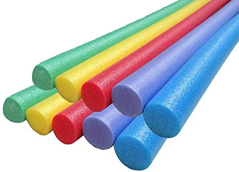 10 x Schwimmnudel Poolnudel Schwimmstange Pool Wassernudel Aquagymnastik Schaumstoffstange Pool-Nudel