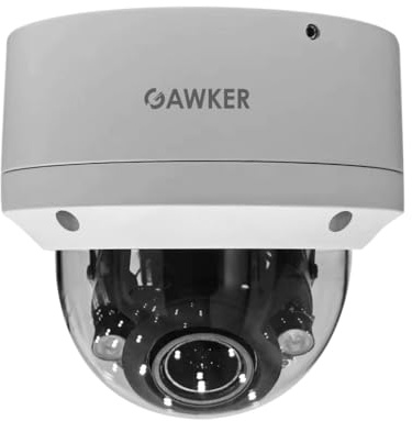 GAWKER G1083PDIR Dome CCTV Security Camera, 1080P HD-TVI/AHD/CVI and CVBS(Default) Video Out switchable, True Day&Night, IP66 Vandal Proof, 2.8-12mm Lens, IR Smart, DC12V/AC24V.