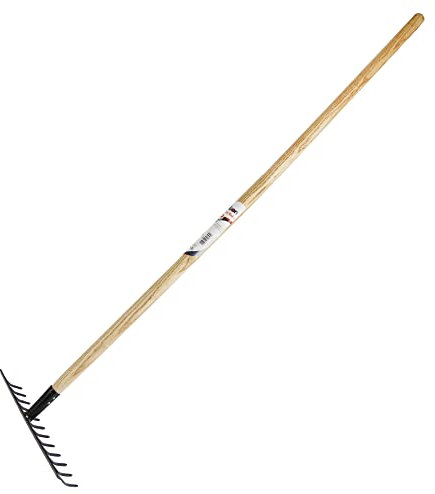 Rolson 82657 Carbon Steel Garden Rake
