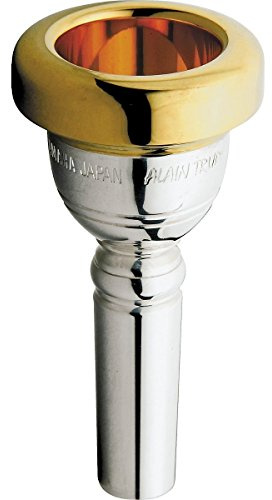 Yamaha YAC TRUDEL Signature Series Alain Trudel Trombone Mouthpiece with Gold-Plated Rim/Cup