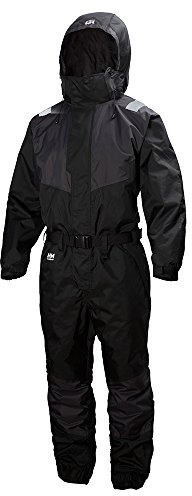 Helly Hansen Workwear Winteroverall Leknes Suit wasserdichter isolierter Arbeitsoverall 999, Große 48, schwarz, 71613