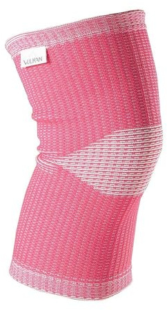 Vulkan Advanced Rodillera Elástica, Mujer, Rosa, L
