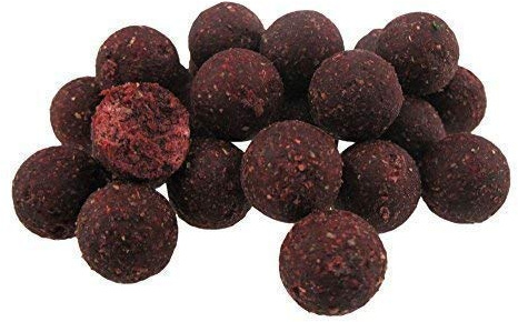 CommonBaits HIGH Active Mulberry & Garlic + Robin RED 5Kg Boilies 20mm Knoblauch