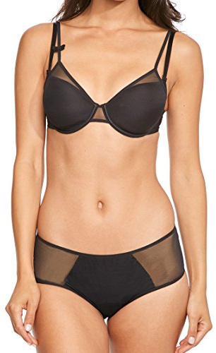 Passionata Women's Miss Joy T-Shirt Bra, Black (Schwarz 11), 70D