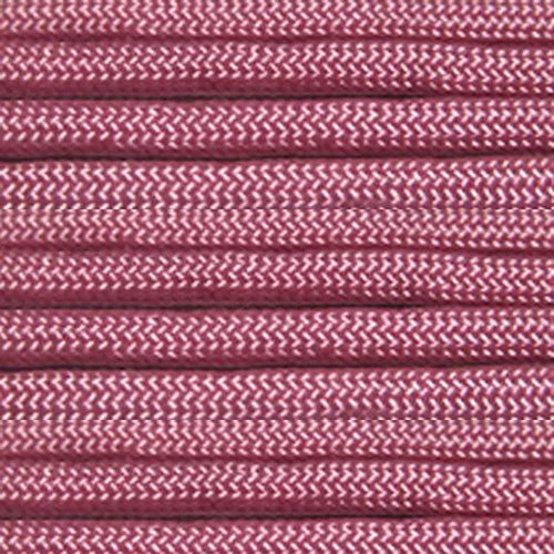 Paracord, Zugfestigkeit, 7 Stränge, abnehmbarer Kern aus Fallschirmschnur in 10, 25, 50 und 30 m Längen, rose pink, 25 Feet