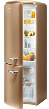 Gorenje Réfrigérateur combiné RK 60359 OCO-L/A++ / 209 kWh/an/réfrigérateur de 229 litres/capacité de congélation de 92 litres/hauteur de 188,7 cm/café royal