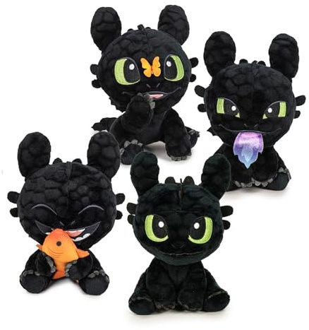 Famosa Softies 760025106 Plüschtiere, zufällig, 22 cm, Sammelfigur mit verschiedenen Emotionen aus dem Film, Überraschungssendung, 4 Modelle, ab 0 Jahren, berühmt (760025106)