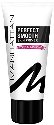 Manhattan Perfect Smooth Skin Primer – Face Primer als Make-up Base zur Porenminimierung – Farbe Transparent 001 – 1 x 30ml