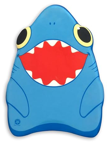 Melissa & Doug Sunny Patch Spark Shark Kickboard - Learn-to-Swim Pool Toy