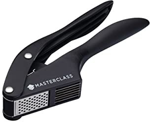MasterClass Knoblauchpresse und -schneider, schwarz