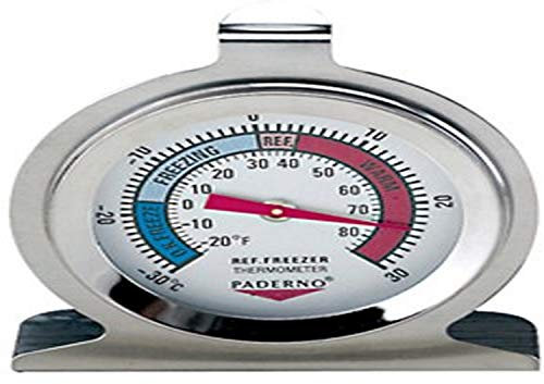 Paderno 19702–00 Kühlschrank Thermometer, Edelstahl