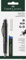 FABER-CASTELL 130997 - Druckbleistift GRIP PLUS inklusive 12 Minen, Härtegrad: B, Minenstärke: 0,7 mm, Schaftfarbe: grün metallic