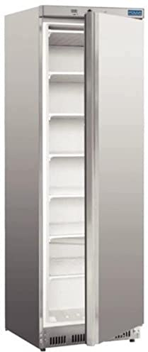 Polar Refrigeration Armoire réfrigérée négative inox C-Series 210 W 365 litres, -25°C à -10°C, 1855(H) x 600(L) x 600(P)mm, classe énergétique B, 6 étagères, porte verrouillable réversible , CD083