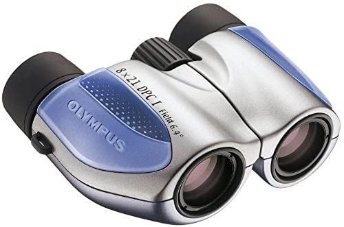 Olympus 8x21 DPC I Stahl-blau mit Tasche