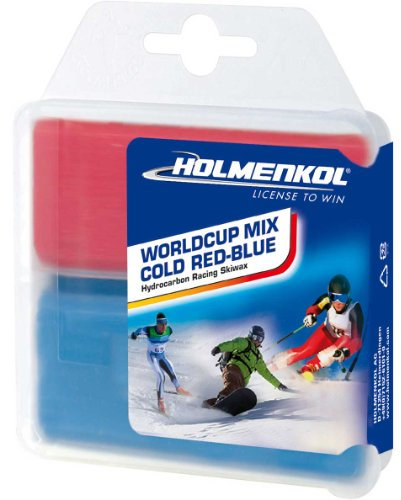 Holmenkol Worldcup Mix Cold red-Blue 2X 35g
