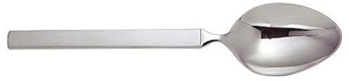 Alessi 4180S30 Dry Besteckgarnitur aus Edelstahl Glänzend Poliert mit Mattiertem Griff