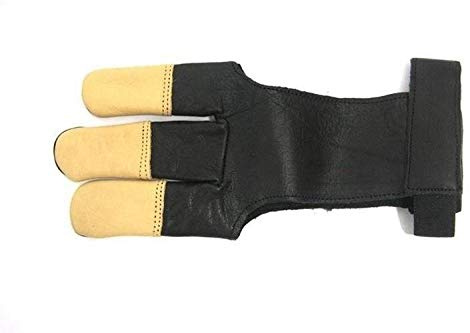 elToro Traditioneller Schießhandschuh Tiger – weicher Lederhandschuh für XS