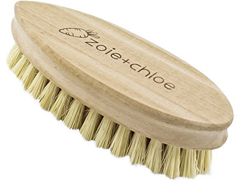 Zoie + Chloe 100% Natural Plant-Fiber Soft Bristles Vegetable Brush