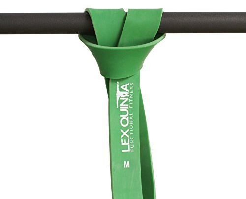 Lex Quinta Power Band - 6 Stärken XXS bis XL - Klimmzugband - Pullup Support - Fitnessband - Widerstandsband