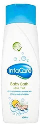 Loción de ducha para bebés Infacare Baby Bath Ultra Mild, 400 ml