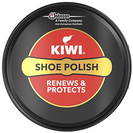 Kiwi Shoe Polish Tin Black, 50ml
