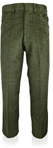 Country Classics Hazy Blue Mens Moleskin Trousers Newstead Trouser Short Regular Long Leg Length