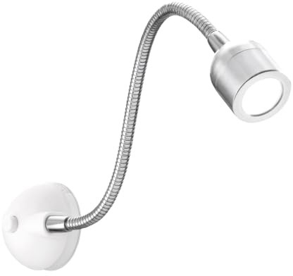 Daylight Company Sewing Machine Lamp, Professional Led Light, Fits Most Machines, Bright Led Lamp, Chrome,3.5*2.3*25cm [Energy Class A+], Chrom, Silver