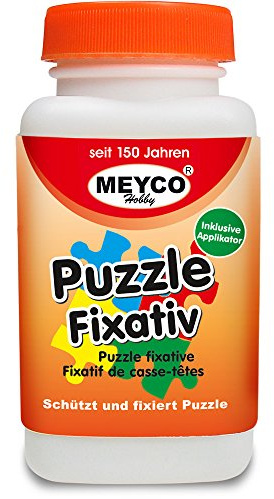 Puzzlekleber Puzzlefixierer Puzzleleim a' 120 ml mit Aplikator