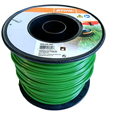 Stihl Nylonfaden für Rasentrimmer und Motorsense, 4 mm x 89,9 m, 000 930 3603