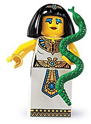 LEGO 8805 - Minifigur Ägyptische Königin aus Sammelfigurenserie 5