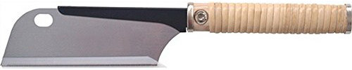 DOZUKI - Seghetto giapponese a trazione fine, lama dritta, lunghezza 150 mm, lunghezza 370 mm
