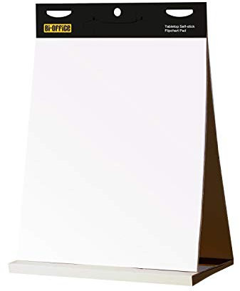 Bi-Office ‎FL148303 Tischaufsteller Flipchartblock mit mehrfachklebenden Blättern