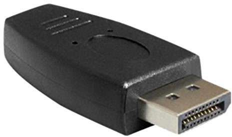 Delock adapter Displayport kontakt till DisplayPort Mini uttag svart