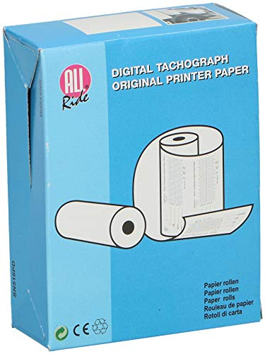 All Ride CE Trading Thermopapier-Rollen für Digitale Tachos, weiß (weiß), 871125203891