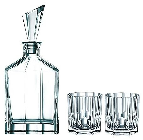 Nachtmann 3-teiliges Whisky-Set, Dekanter+ 2x Whisky-Becher, 750 ml/324 ml, Aspen, 0090024-0