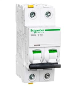 Schneider A9F04240 Disjoncteur iC60N 2P 40 A C