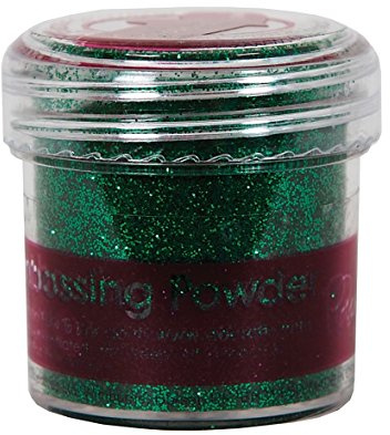 Papermania Poudre à Embosser (1 Oz) - Vert Tinsel