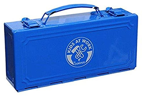 Corvus Werkzeugbox aus Metall, 1 Stück, blau, A600148