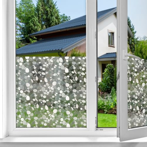 d-c-fix film pour fenêtre anti regard Houblon 15 cm x 2 m – film occultant statique pour vitres à motif moderne – adhérence statique, opaque, décoratif