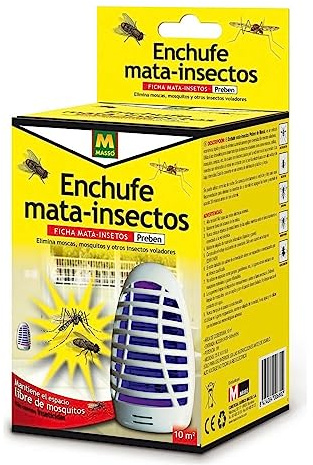 Masso 231409 – Insekten Mücken-Stecker von elektrischen, 9.6x18.7x10 cm