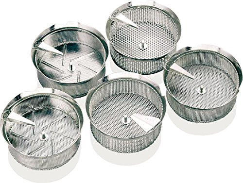 Paderno 42574-94 Griglia per Passaverdura, 4 mm, Acciaio Inox