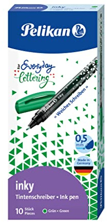 Pelikan Tintenschreiber Inky 273, grün, 10 Stück
