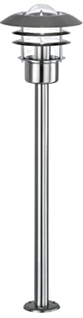 Action Standleuchte Outdoor line, 1-flammig, Serie Ferry, 1 x E27 maximale 46 W, Höhe: 80 cm, Durchmesser 22cm, Energieeffizienzklasse: geeignet für Leuchtmittel der EEK A++ bis E, Schutzklasse: IP 44