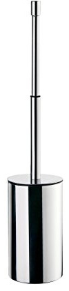 Smedbo WC-Bürste mit Halter, freistehend, Edelstahl, Silber, 10 x 9,8 x 44,5 cm