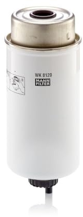 MANN-FILTER WK 8120 Kraftstofffilter - für Off-Highway Anwendungen | Für Off-Highway, Schutz des Kraftstoffsystems, Injektorschutz, Zuverlässige Kraftstoffversorgung, Echte OE-Technologie